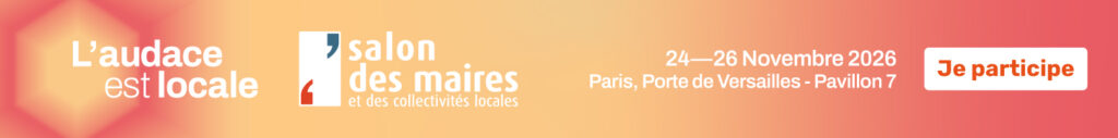 Zephyr Collectivités participe au Salon des Maires et des Collectivités Locales du 24 au 26 novembre 2026 à Paris, Porte de Versailles.
